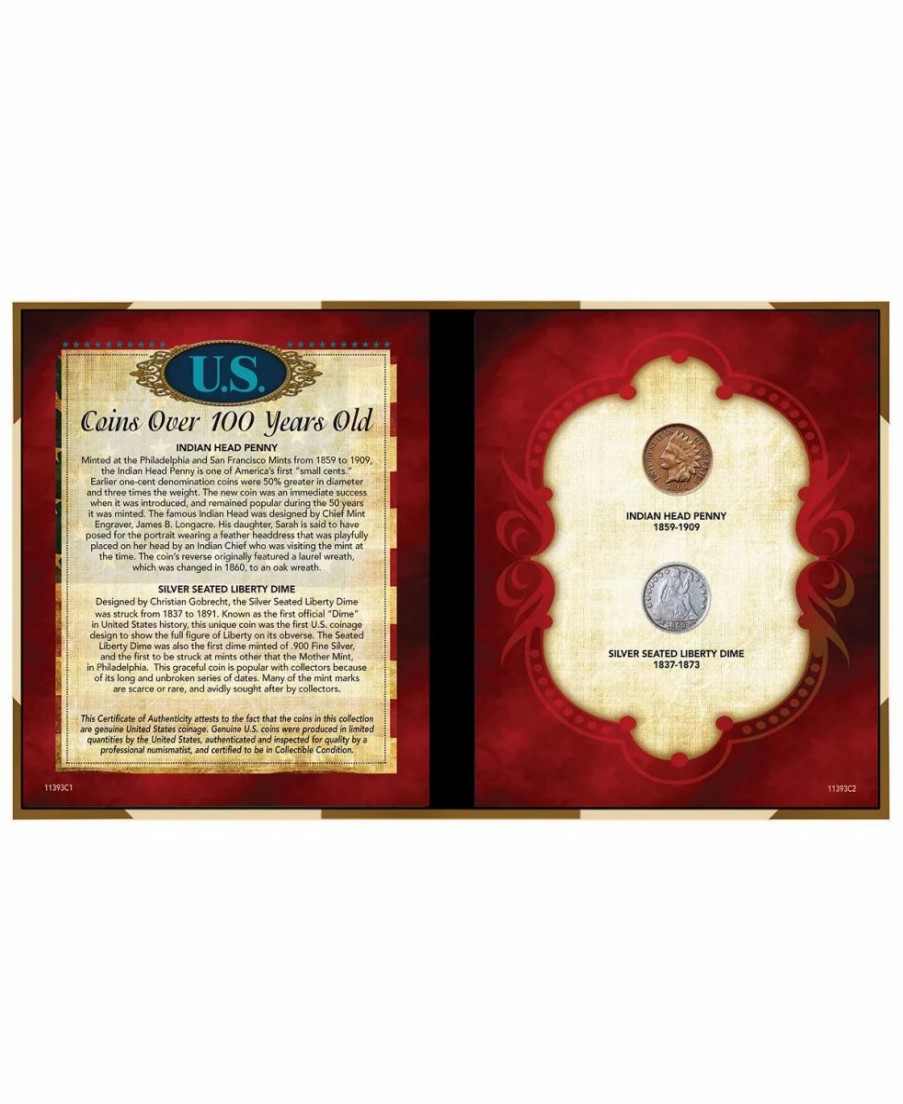 Misc_Gifts * | American Coin Treasures Over 100-Years Old Multi