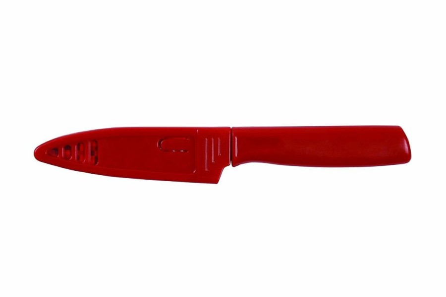 Knives * | Mercer Cutlery Mercer Culinary 4 Nonstick Paring Knife Red