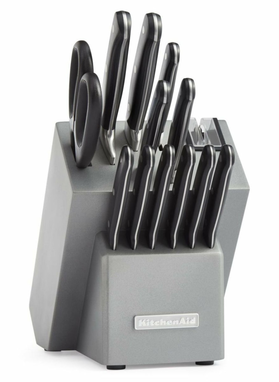 Knives * | Kitchenaid Classic Forged 14-Piece Knife Set | Triple Rivet