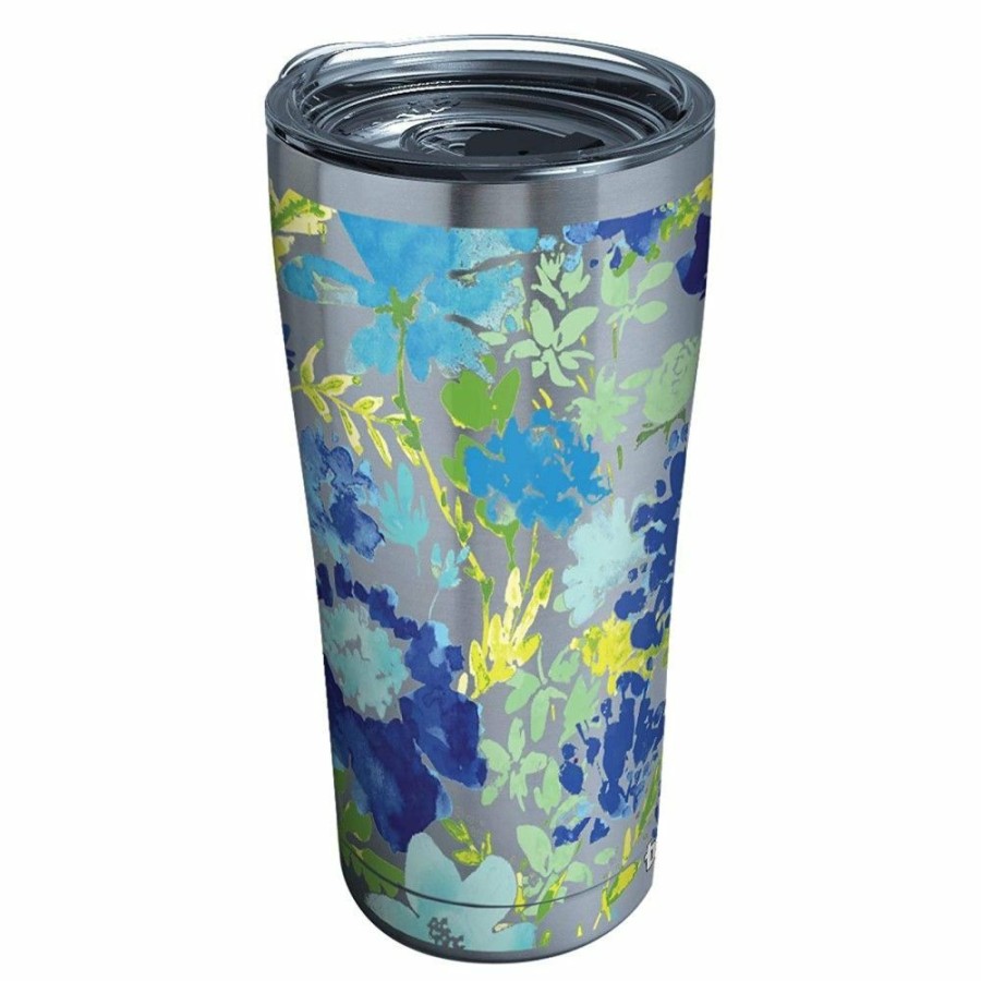 Glassware & Tabletop * | Tervis 20Oz Triple-Walled Insulated Stainless Steel Tumbler With Lid | Fiesta Floral Bouquet Meadow