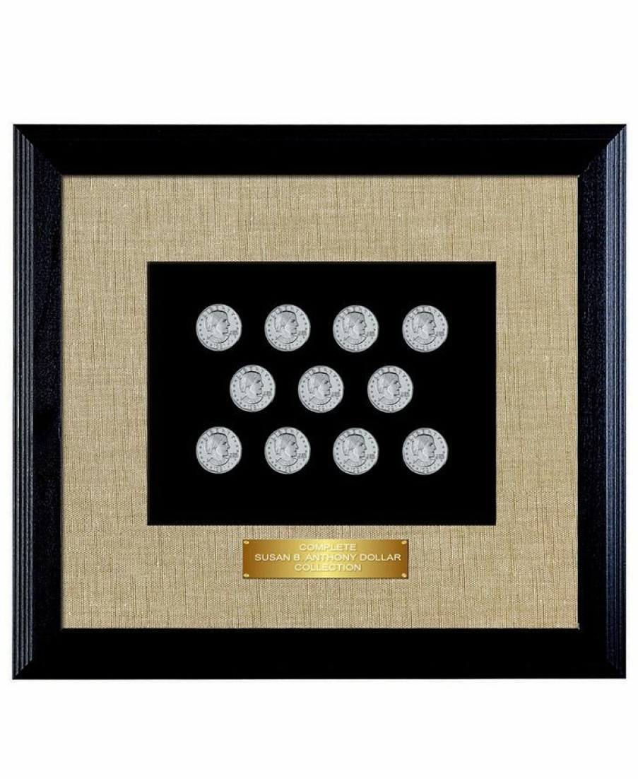 Misc_Gifts * | American Coin Treasures Plete Susan B. Anthony Collection In Wood Frame Multi