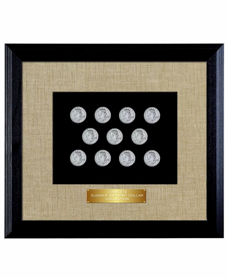 Misc_Gifts * | American Coin Treasures Plete Susan B. Anthony Collection In Wood Frame Multi