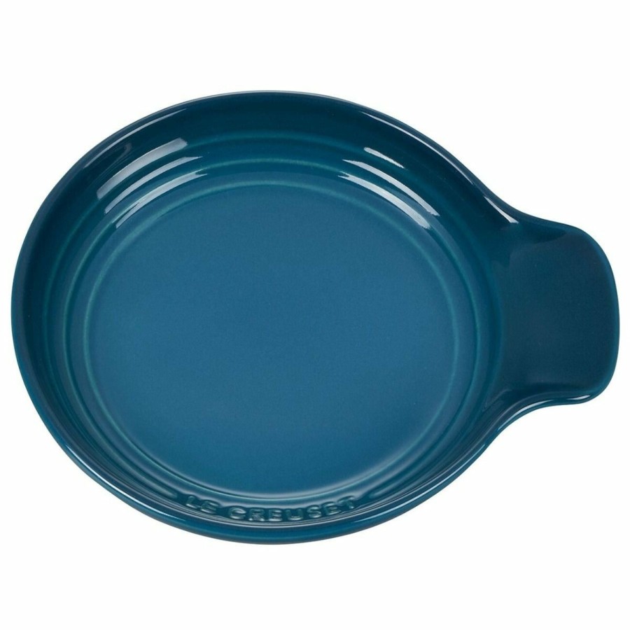 Cooks' Tools * | Le Creuset 6 Spoon Rest | Deep Teal