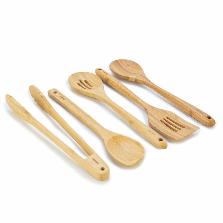 Cooks' Tools * | Norpro Bamboo Utensil Set | 5-Piece