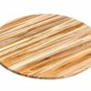 Knives * | Teakhaus Edge Grain Cutting/Serving Board (Round) | 18 X 0.55