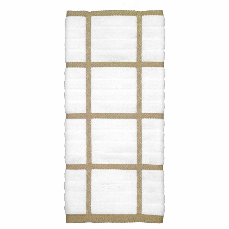 Glassware & Tabletop * | All-Clad 3-Pack Kitchen Towels Set | Cappuccino