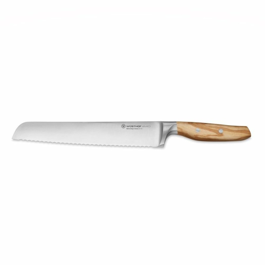 Knives * | Wusthof Cutlery Wusthof Amici 9 Double-Serrated Bread Knife