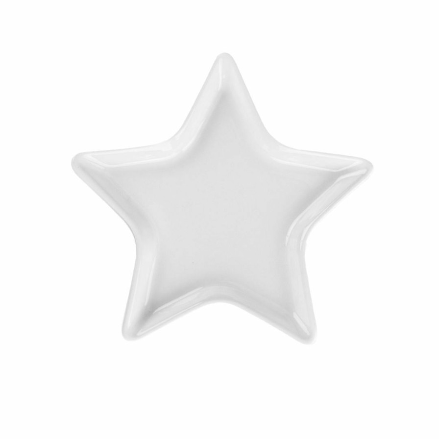 Glassware & Tabletop * | Fiesta Star Plate | White