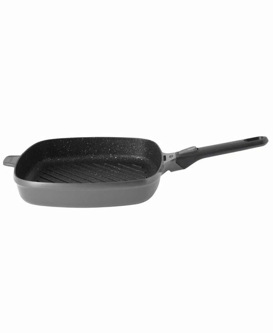 Kitchen * | Berghoff Gem Collection Nonstick 11 Grill Pan Gray