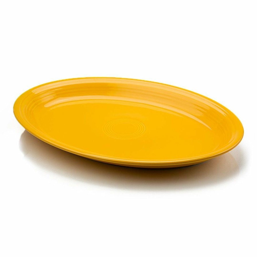 Glassware & Tabletop * | Fiesta 19.25 Extra Large Oval Serving Platter | Daffodil