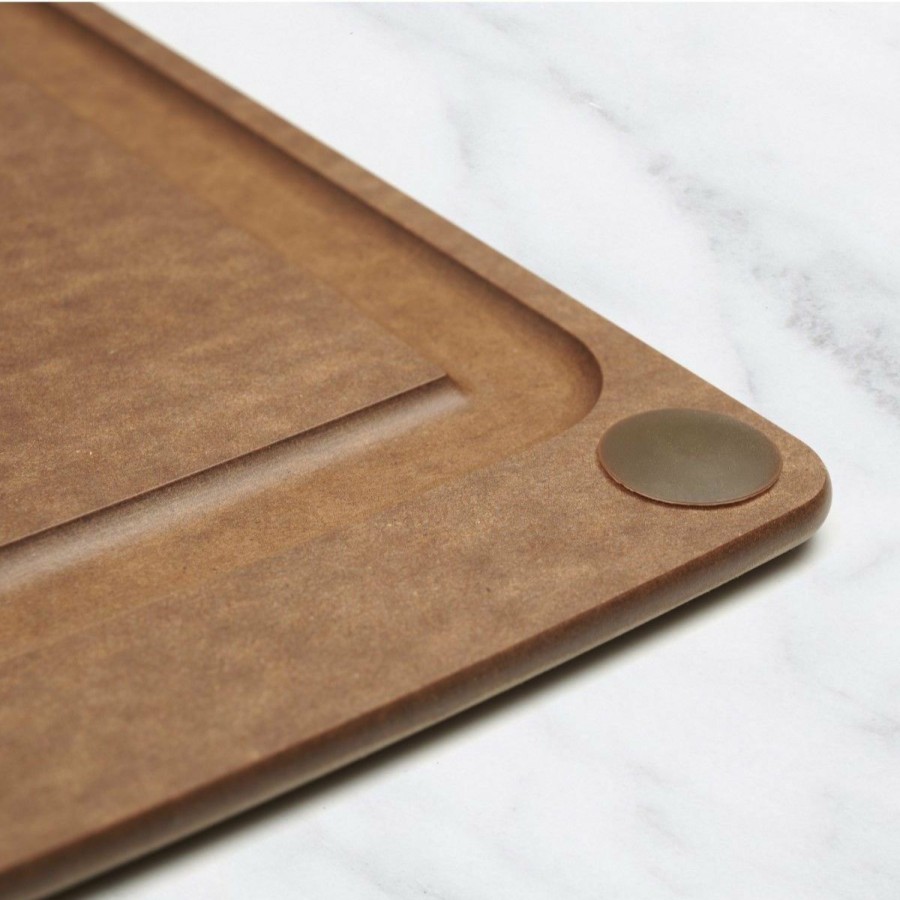 Knives * | Epicurean All-In-One Series Cutting Board 19.5 14.5 | Nutmeg/Brown