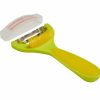 Cooks' Tools * | Kuhn Rikon 6 Corn Zipper With Silk Brush | Yellow