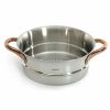 Kitchen * | Berghoff Uro Stainless Steel Steamer With 2 Side Handles Silver