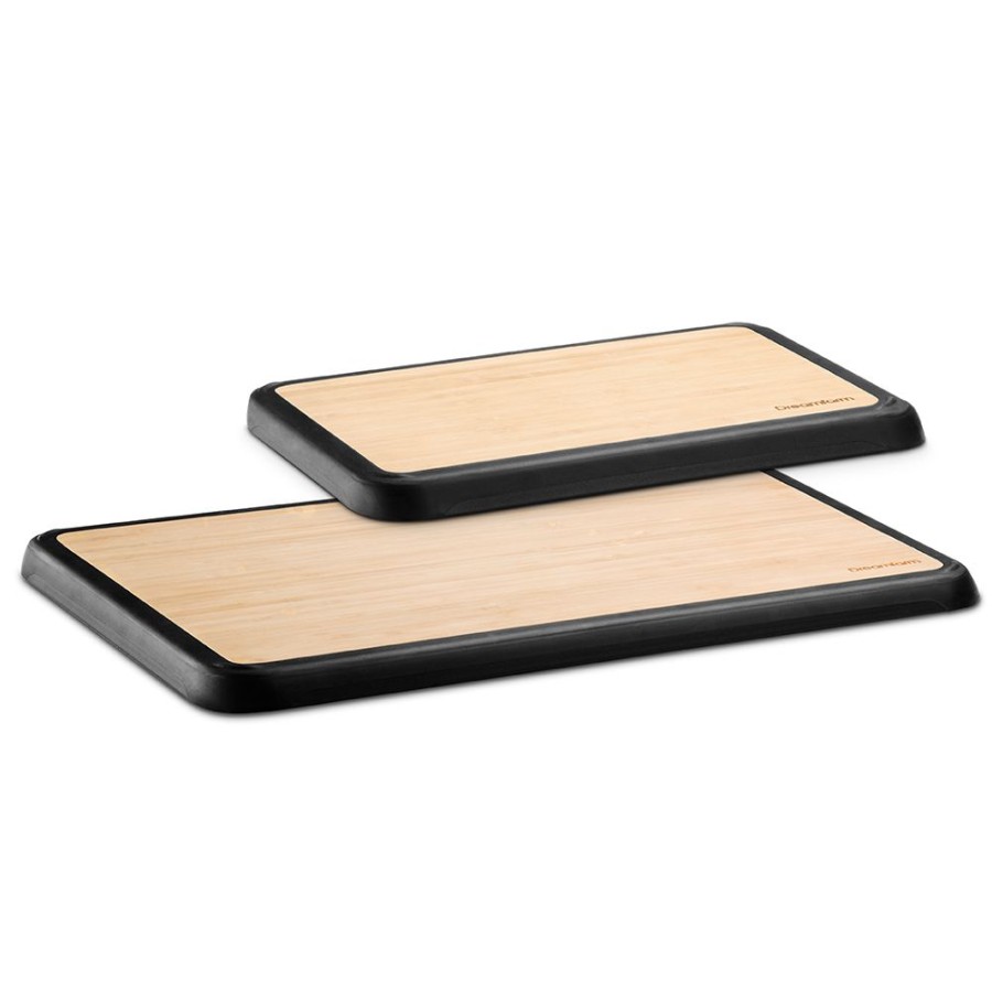 Knives * | Dreamfarm Fledge Bamboo Cutting Board | Set Of 2