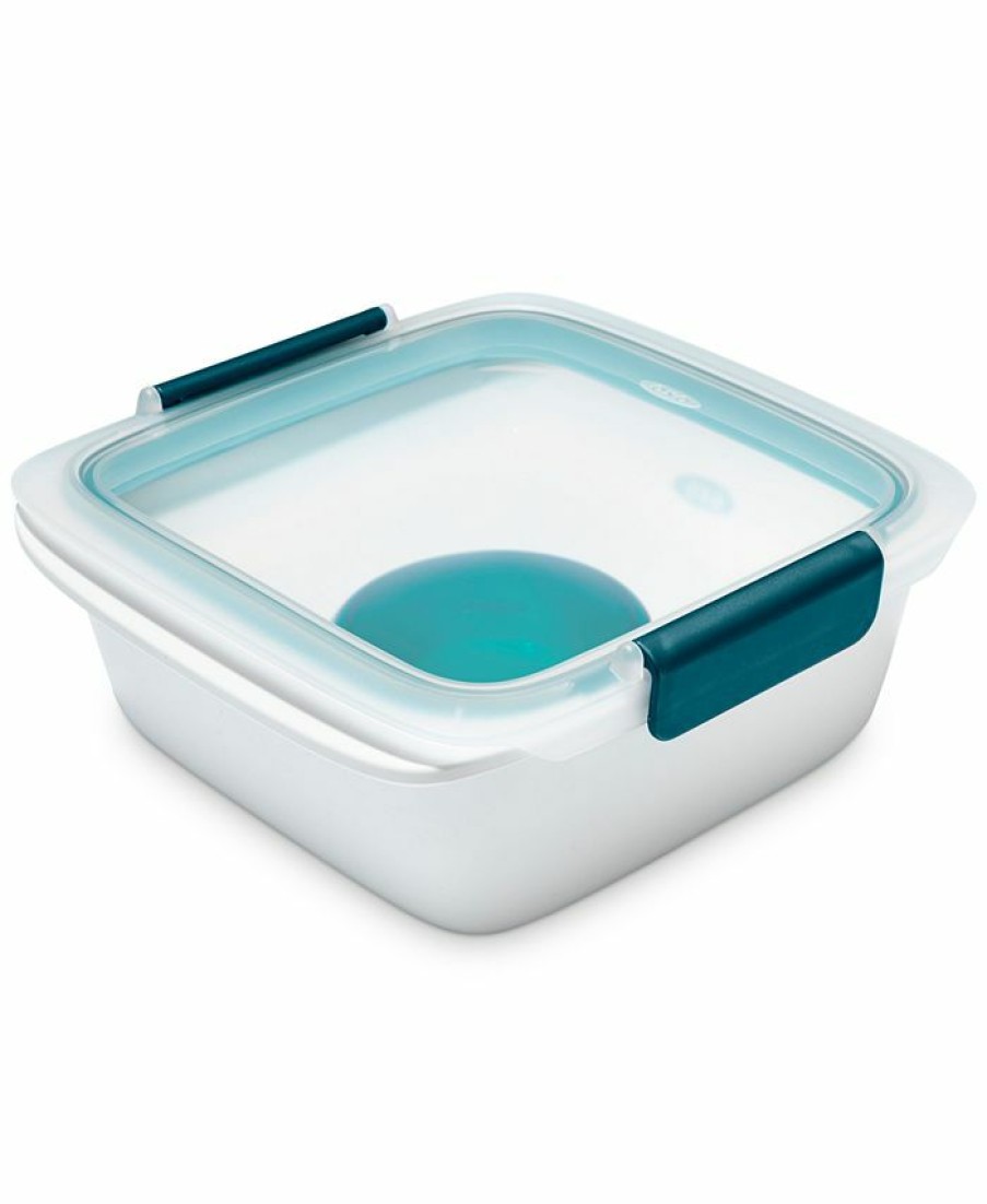 Kitchen * | Oxo Good Grips Prep & Go Salad Container Blue