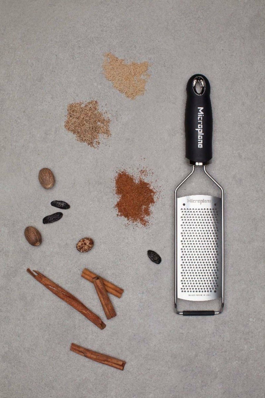 Cooks' Tools * | Microplane Gourmet Series Fine Grater Black