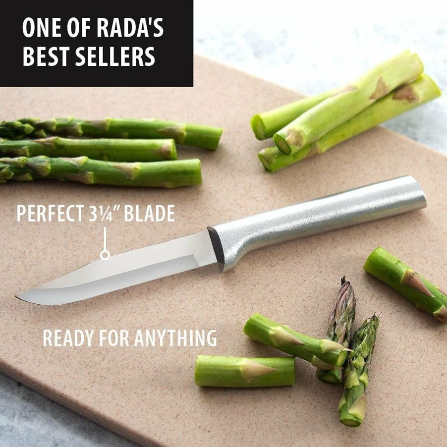 Knives * | Rada Cutlery Regular Paring Knife | Silver