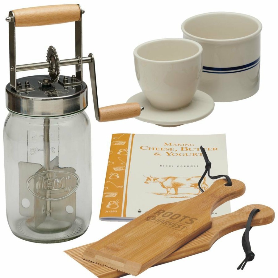 Cooks' Tools * | Roots & Harvest Butter Making Kit