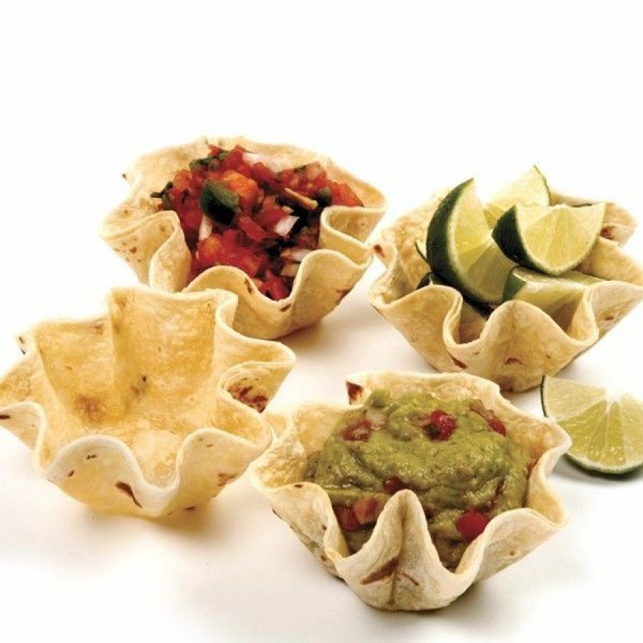 Cooks' Tools * | Norpro Petite Tortilla Bowl Makers (Set Of 4)