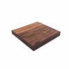 Knives * | John Boos 1887 Rustic Edge Walnut Cutting Board 13 X12