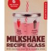 Glassware & Tabletop * | Kikkerland Recipe Glass | Milkshake