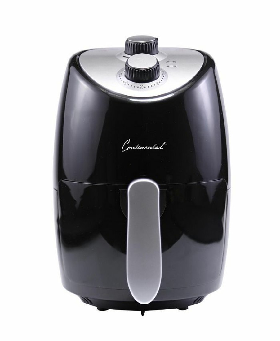 Kitchen * | Continental 2.0-L Cool Touch Air Fryer Black