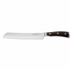 Knives * | Wusthof Cutlery Wusthof Ikon Blackwood 8 Bread Knife