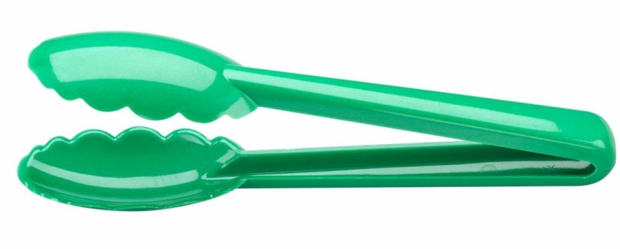 Cooks' Tools * | Mercer Culinary Hell'S Tools High-Heat 9.5 Utility Tongs | Green