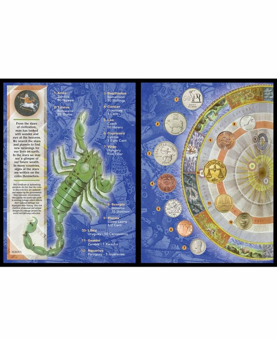 Misc_Gifts * | American Coin Treasures Zodiac Astrological Coin Collection Multi