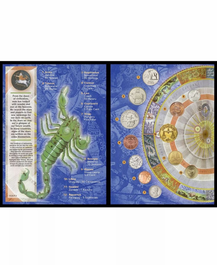 Misc_Gifts * | American Coin Treasures Zodiac Astrological Coin Collection Multi