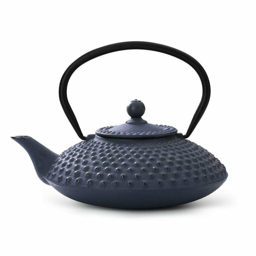 Glassware & Tabletop * | Bredemeijer 42Oz Xilin Cast Iron Tea Pot | Blue