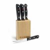 Knives * | Wusthof Cutlery Wusthof Gourmet 7-Piece Steak Knife Block Set