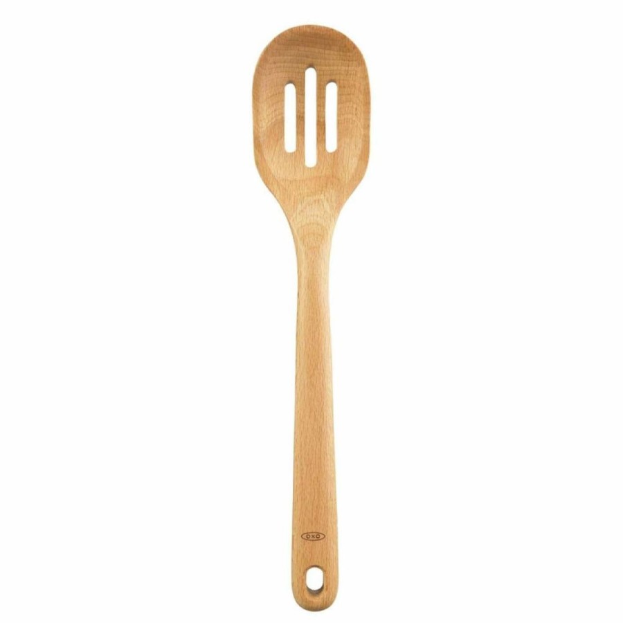 Cooks' Tools * | Oxo Slotted Wooden Spoon