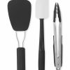 Kitchen * | Oxo Good Grips 3-Piece Nonstick Utensil Set Black