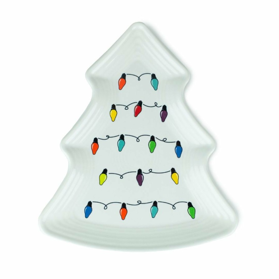 Glassware & Tabletop * | Fiesta Tree Plate | Fiesta Lights