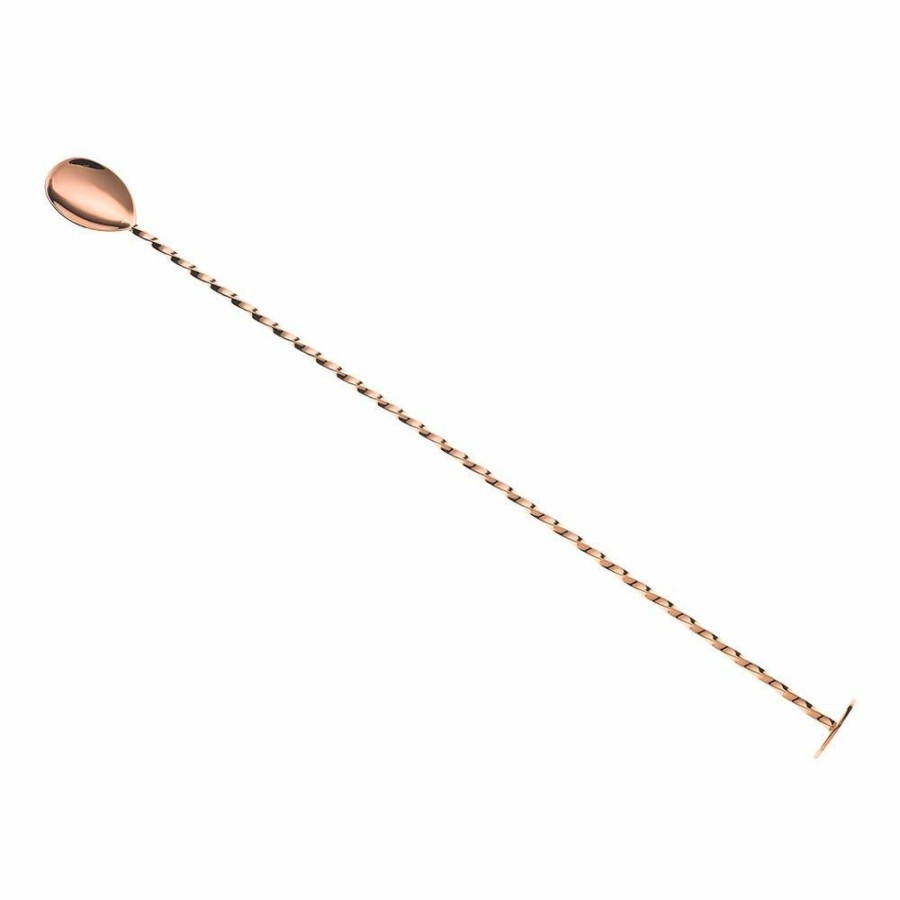 Glassware & Tabletop * | Mercer Barfly 15.75 Bar Spoon With Muddler | Copper Plated