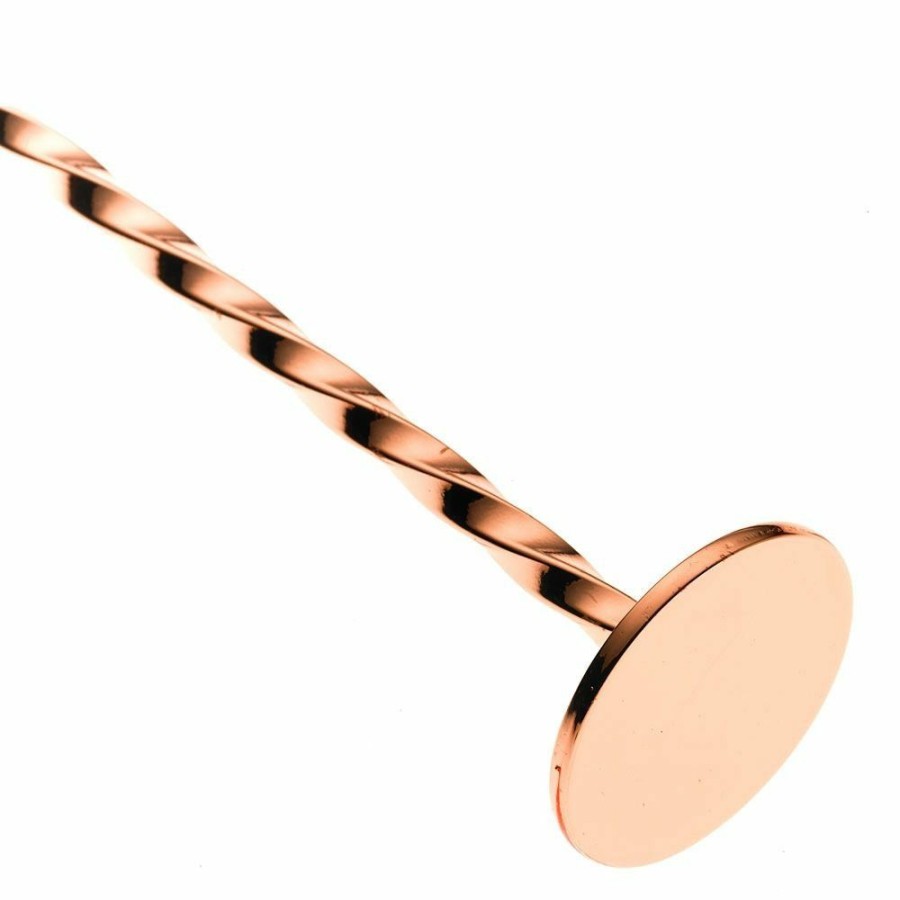 Glassware & Tabletop * | Mercer Barfly 15.75 Bar Spoon With Muddler | Copper Plated