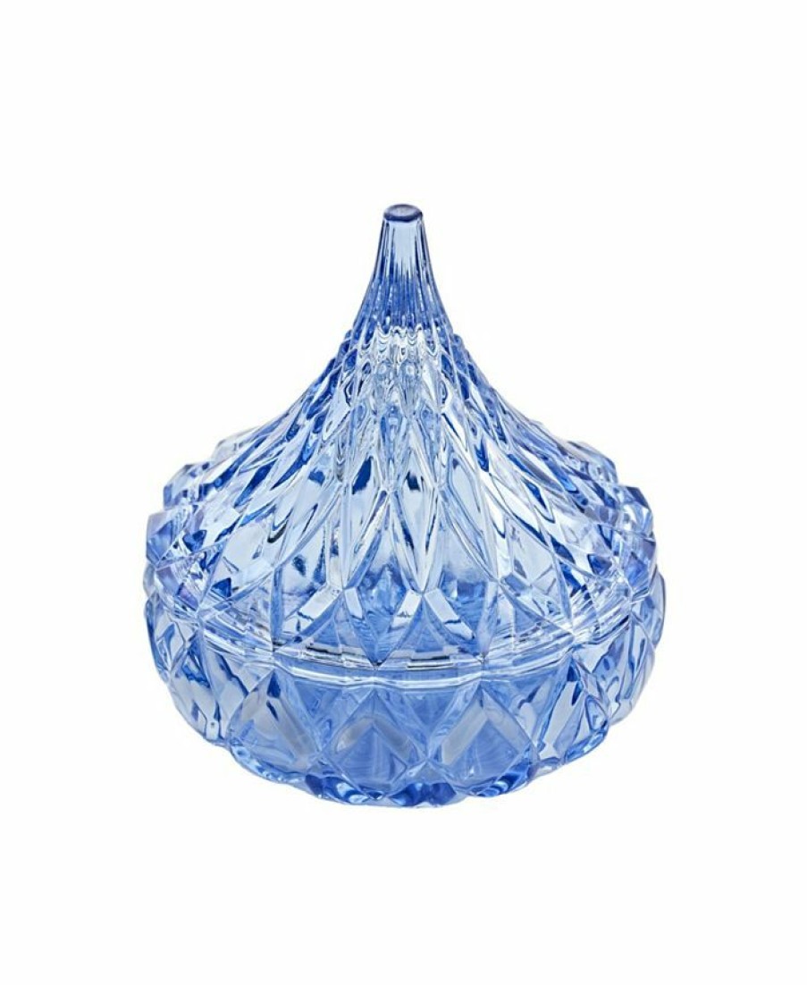 Misc_Gifts * | Godinger Candy Dish, Hershey'S Kiss Blue