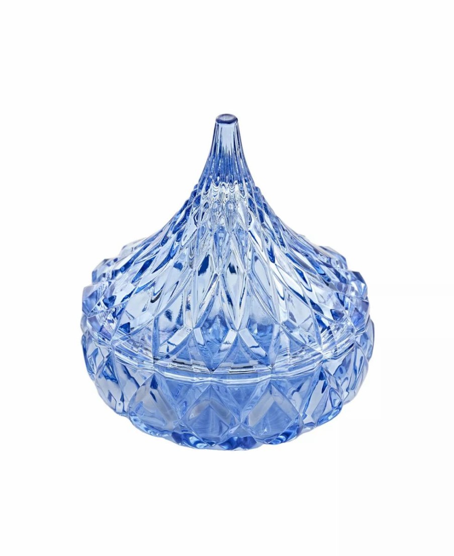 Misc_Gifts * | Godinger Candy Dish, Hershey'S Kiss Blue