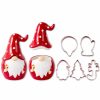 Kitchen * | Enchante Cook With Color 5-Pc. Holiday Cookie Cutter Set & Cookie Jar Red / White