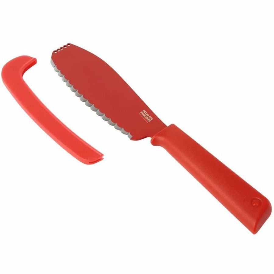 Knives * | Kuhn Rikon Colori+ Sandwich Knife | Red