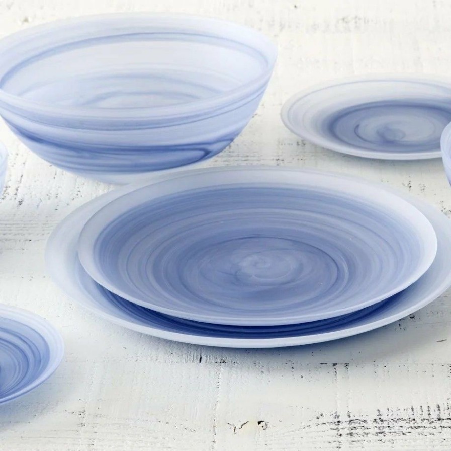 Glassware & Tabletop * | Fortessa La Jolla 16-Piece Dinnerware Set | Ink Blue