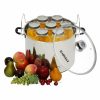 Cooks' Tools * | Kitchen Crop Harvest Stainless Steel Multi-Use Canner With Glass Lid