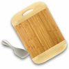 Kitchen * | Berghoff Amboo 2 Piece Two-Toned Board And Aaron Probyn Cheese Knife Set Brown