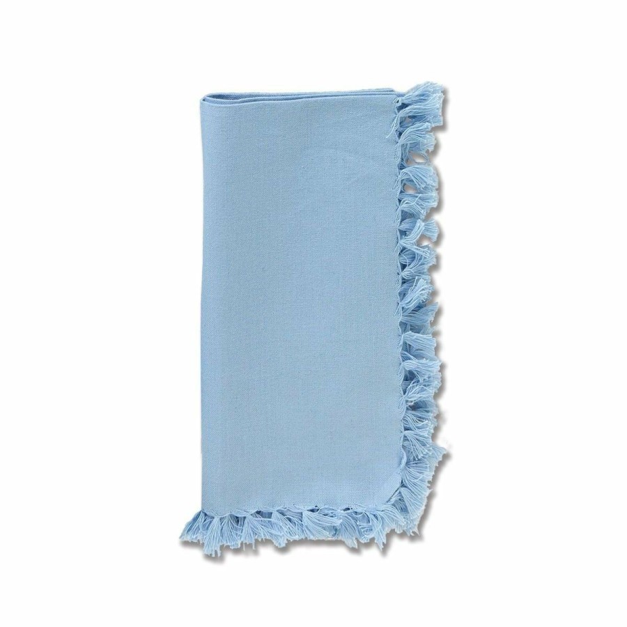 Glassware & Tabletop * | April Cornell Essential Napkin (Set Of 4) | Light Blue