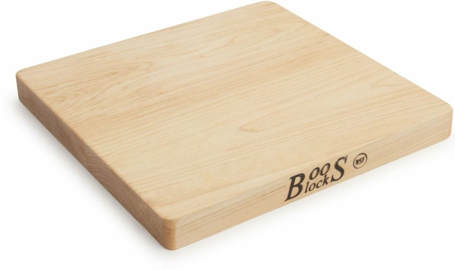 Knives * | John Boos Chop N Slice Cutting Board 10 X10 X1 Maple