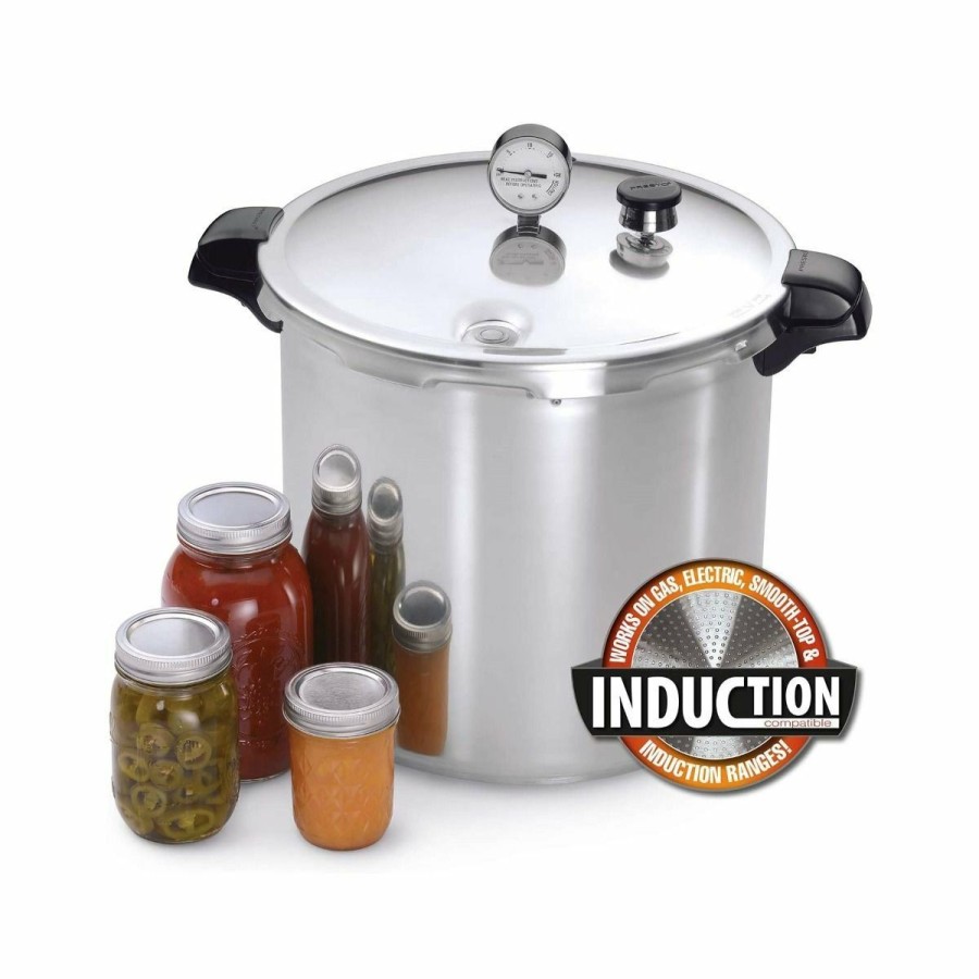 Cooks' Tools * | Presto Induction Compatible Pressure Canner | 23 Qt.