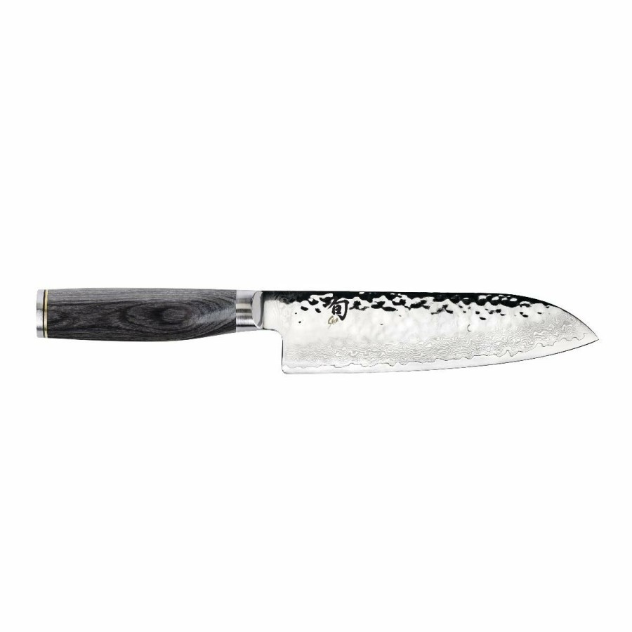 Knives * | Shun Cutlery Shun Premier 7 Santoku Knife | Grey