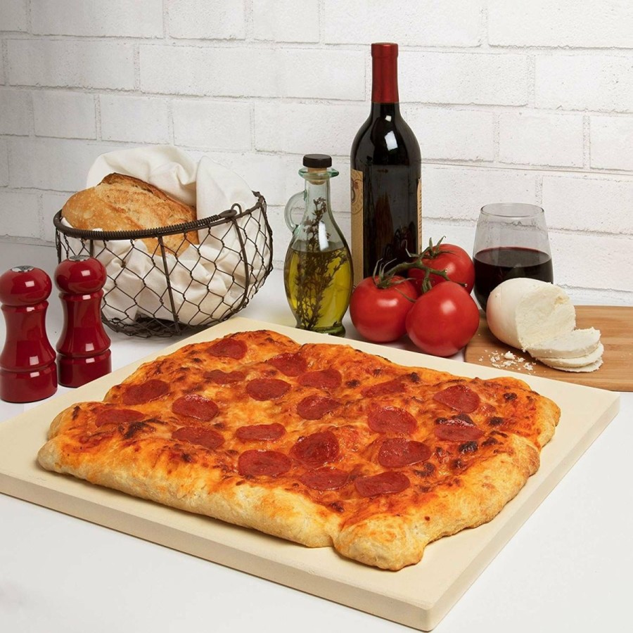 Cooks' Tools * | Cucina Pro Cucinapro Square Pizza Stone