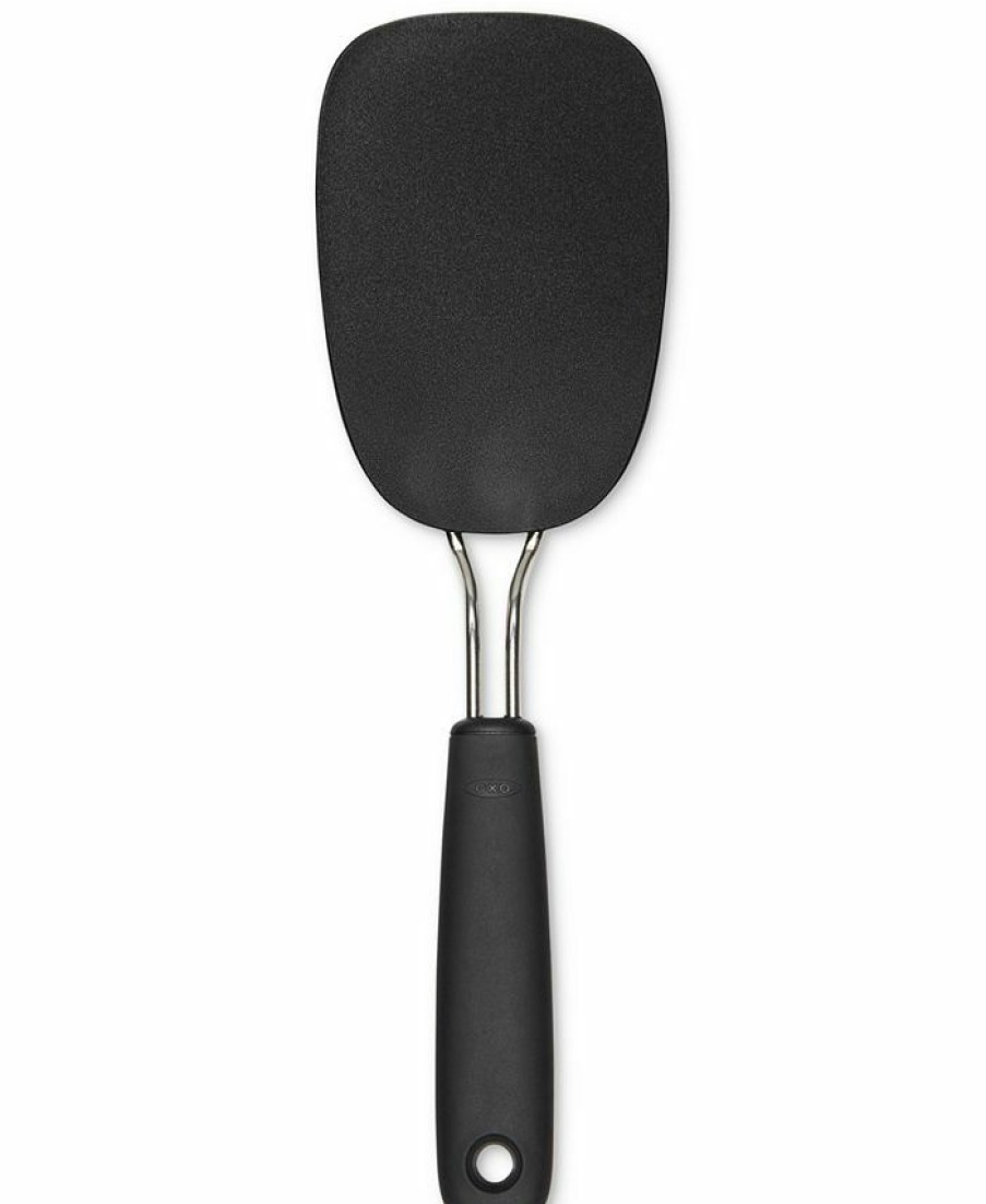 Kitchen * | Oxo Good Grips Large Flexible Turner Black